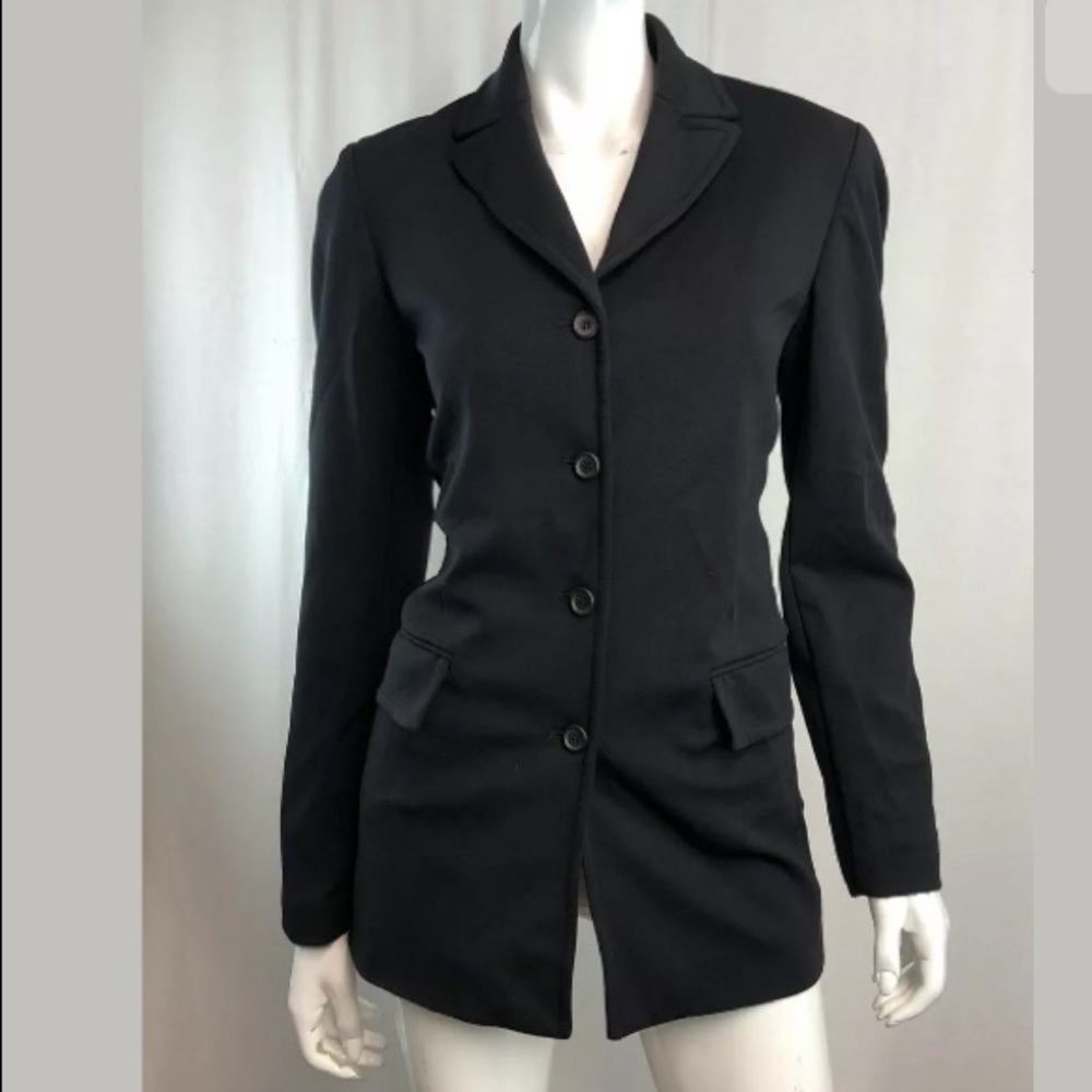 J. Crew Stretchy Button Down Blazer Jacket - image 5